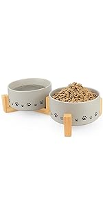 ceramic dog bowl