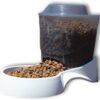 41-5rDMYEKL._AC Van Ness Pets Small Gravity Auto Feeder for Cats/Dogs, 3 Pound Capacity, GRAY (Pack of 1)