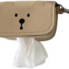 411AcoQrU6L._AC Cute Bear Dog Poop Bag Dispenser Waste Bags Holder Dispensers Poop Bags Dogs Trash Pet Clean Outdoor Accessories Garbage Bag Storage Bags With Rope Storage Bag Organizers Storage Bags For Bags
