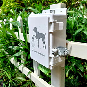 fence mounted