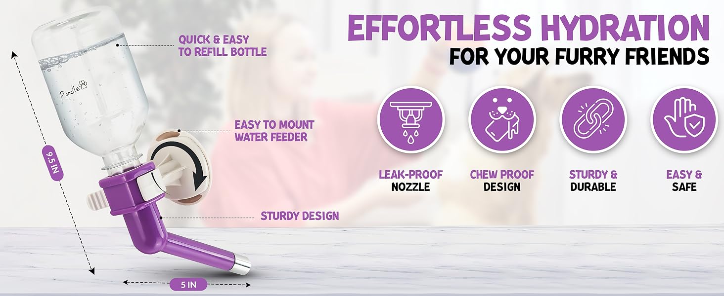 rabbit water bottle cage dog water cat water bottle rabbit water dispenser