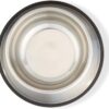 Amazon Basics Stainless Steel Non-Skid Pet Dog Water And Food Bowl, 2-Pack (10 x 2.8 Inches), Each Holds Up to 4 Cups