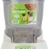 6180qW8DwML._AC_SL1200 Van Ness Pets Small Gravity Auto Feeder for Cats/Dogs, 3 Pound Capacity, GRAY (Pack of 1)