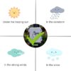 61Mb1q5G6RL._AC_SL1500 Dog Poop Bag Dispenser Wall Mount Waterproof Outdoor Dog Bag Dispenser | Printed With Cute Clean Up Dog Poop Signs | Stake, Pole, Fence Mounted | Fits Home, Porch, Lawn, Yard(only dispenser)