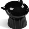 61_Ic5YKkwL._AC_SL1500 Ceramic Raised Cat Bowl,Tilted Raised Cat Bowl Anti Vomit Cat Bowls for Indoor Cats Whisker Friendly Pet Feeder for Cats Puppies, Microwave and Dishwasher Safe