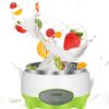 Yogurt Maker Machine, French and Greek Yogurt Maker, 15W Stainless Steel Yoghurt Maker for Home Organic Yogurt, Cheese Maker, Natto Maker, Gifts (US)