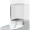 Gravity Pet Feeder and Water Dispenser Set, Automatic Dog Feeder and Dog Water Dispenser for Dogs Cats Pets Animals Large Capacity(3.8L)