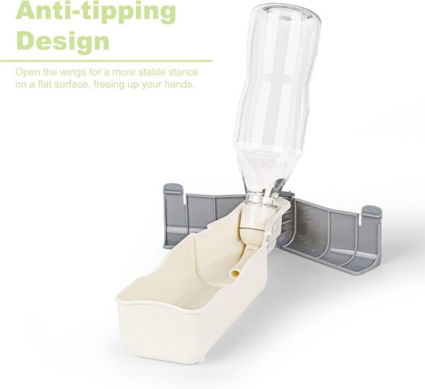 Dog Water Bottle, Pet Portable Travel Outdoor Camping Essentials Spill Proof Dispenser，Squeezing Water Out, Clean and Hygienic Suitable for all of Dogs to Replenish Moisture at Any Time