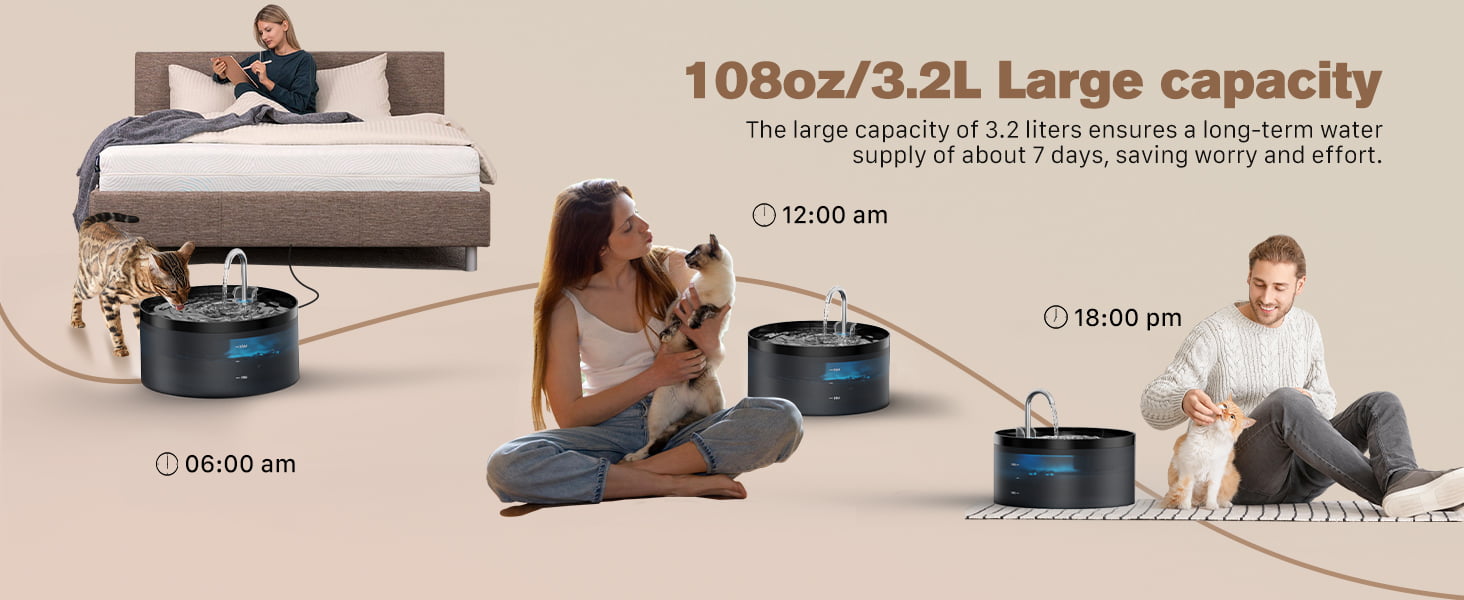 automatic cat waterer fountain automatic water fountain for cats automatic+cat+water+fountain