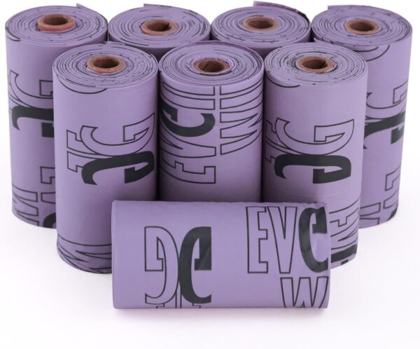 719FIVOloqL._AC_SL1500 Dog Poop Bag Dispenser with 8 Poop Bag Rolls, Stainless-Steel Dog Bag Holder with Magnetic Door Closure, Indoor and Outdoor Poop Bag Dispenser, Holds 8-9 Rolls, 7.75″ x 3.25″, Black