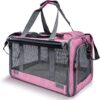 71AJ3U1BrvL._AC_SL1138 Pet Carrier for Large and Medium Cats, Soft-Sided Pet Carrier for Big Medium Cats and Puppy, Dog Carriers Cat Carriers Pet Privacy Protection Travel Carriers