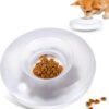 71L5LqNkJUL._AC_SL1500 PrimePets Pet Slow Feeder Bowls, Interactive Wobble Dog Food Dispenser, Treat Dispenser Toy, Pet Food Bowl for Dogs Cats Up to 3 Cups for Small, Medium and Large Dog