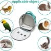 Portable Travel pet Backpack Carrier Hamster Bag Guinea Pig Bird small dog cat Backpack Turtle Carrier Rabbit Cage Rabbit Guinea Pig Squirrel Bearded Dragon Breathable Hangbag(green)