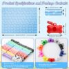 71ayywr4HrL._AC_SL1500 1270 Pcs Pet Supplies Include 1260 Dog Pet Waste Bags and 10 Dispenser, Plastic Leak Proof Dog Bags for Poop Tear Resistant Dog Trash Bags for Puppy Outdoor Walking Travel Supplies, 15 Pcs/Roll