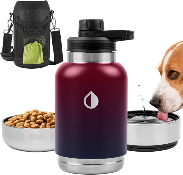 71rg-aF25nL._AC_SL1500_7c2789af-64cb-48bd-871b-12188ba373b2 32 oz. Portable Dog Water Bottle, Dog Travel Water Bottle, Portable Water Bowl for DogsDog Water Bottle for Walking