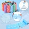 1270 Pcs Pet Supplies Include 1260 Dog Pet Waste Bags and 10 Dispenser, Plastic Leak Proof Dog Bags for Poop Tear Resistant Dog Trash Bags for Puppy Outdoor Walking Travel Supplies, 15 Pcs/Roll