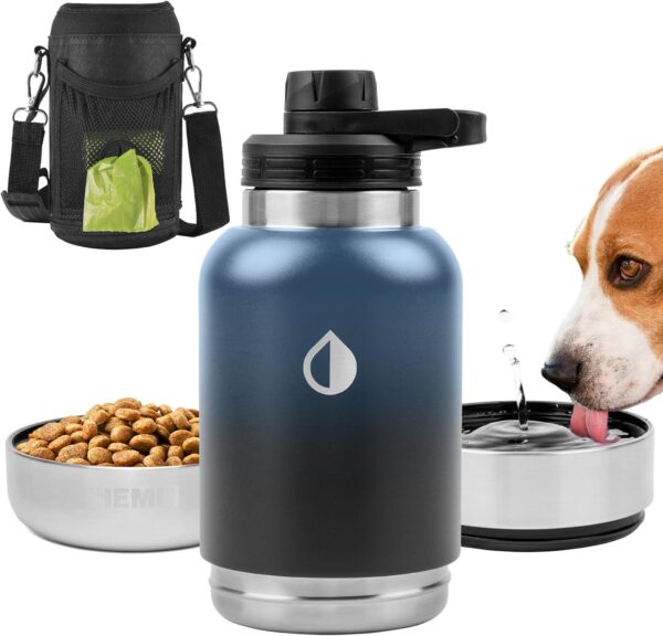 81Ff2xMmL1L._AC_SL1500_92f640dd-5307-4a97-b652-0ac34cfda480 32 oz. Portable Dog Water Bottle, Dog Travel Water Bottle, Portable Water Bowl for DogsDog Water Bottle for Walking