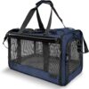 81avfNmOqEL._AC_SL1500 Pet Carrier for Large and Medium Cats, Soft-Sided Pet Carrier for Big Medium Cats and Puppy, Dog Carriers Cat Carriers Pet Privacy Protection Travel Carriers