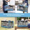 81rPQ-vJc6S._AC_SL1500 Pet Carrier for Large and Medium Cats, Soft-Sided Pet Carrier for Big Medium Cats and Puppy, Dog Carriers Cat Carriers Pet Privacy Protection Travel Carriers