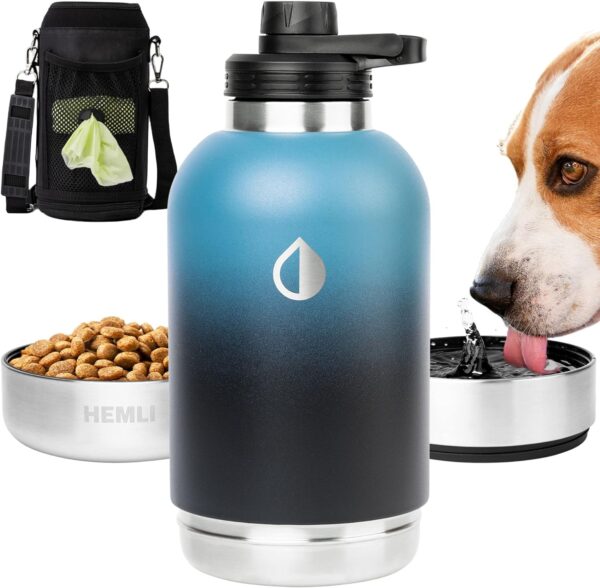 81rx9vWrDsL._AC_SL1500_bdddd1f2-68b7-4a29-8e2e-c36d25ba370d 32 oz. Portable Dog Water Bottle, Dog Travel Water Bottle, Portable Water Bowl for DogsDog Water Bottle for Walking