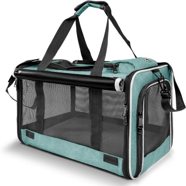 81sHkzx9WwL._AC_SL1500 Pet Carrier for Large and Medium Cats, Soft-Sided Pet Carrier for Big Medium Cats and Puppy, Dog Carriers Cat Carriers Pet Privacy Protection Travel Carriers