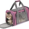 91Fy_w3B5XL._AC_SL1500 Pet Carrier, Soft Cat Carrier,Pet Travel Carrier, Dog Soft-Sided Carriers