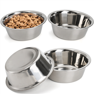 DEAYOU 4-Pack Stainless Steel Dog and Cat Bowl