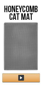 honeycomb cat mat